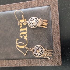 Gold Dangle Earrings